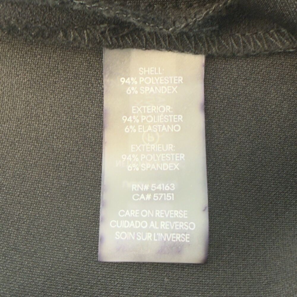 NEW Calvin Klein Dress Sheath Smooth Scuba Classic Black Women’s Sz 12 - Picture 9 of 15